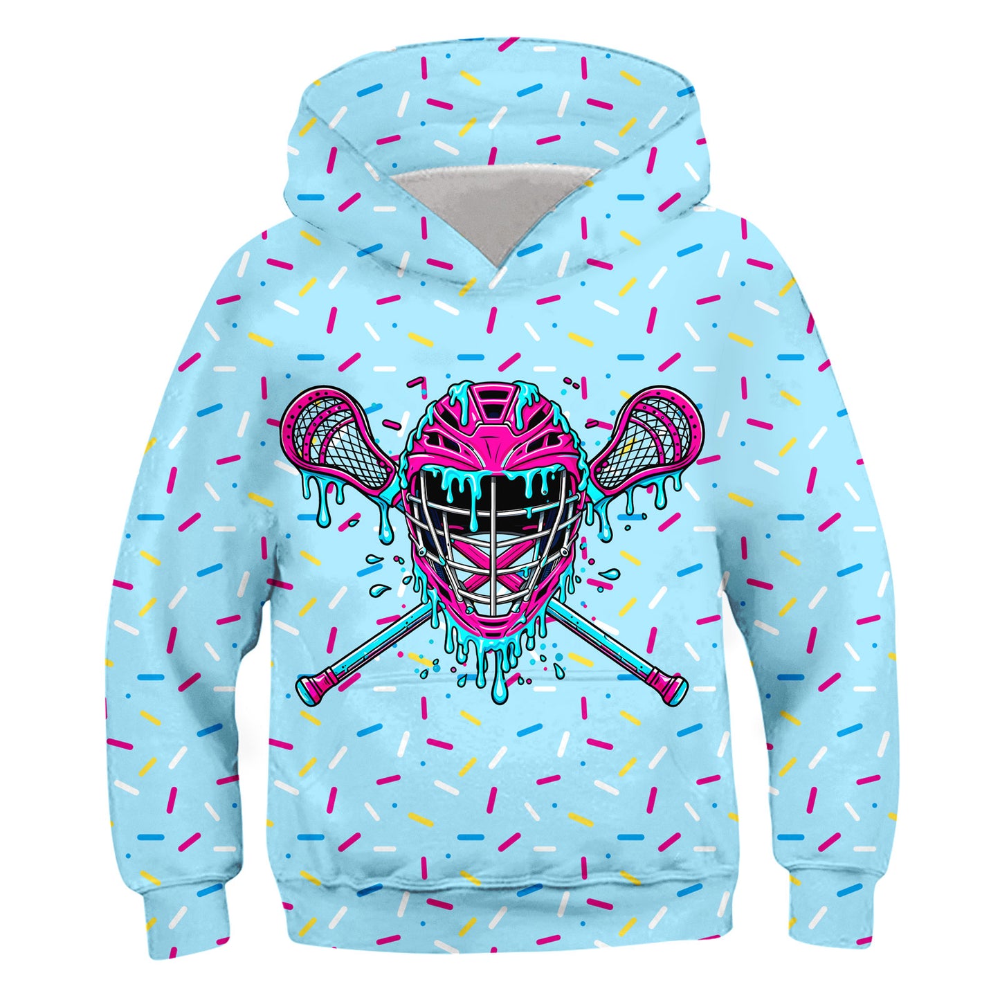 Aideaone Boys Hoodies for Kids 3D Printed Hooded Sweatshirt with Pockets Long Sleeve Kids Pullover Tops 6-16 Years