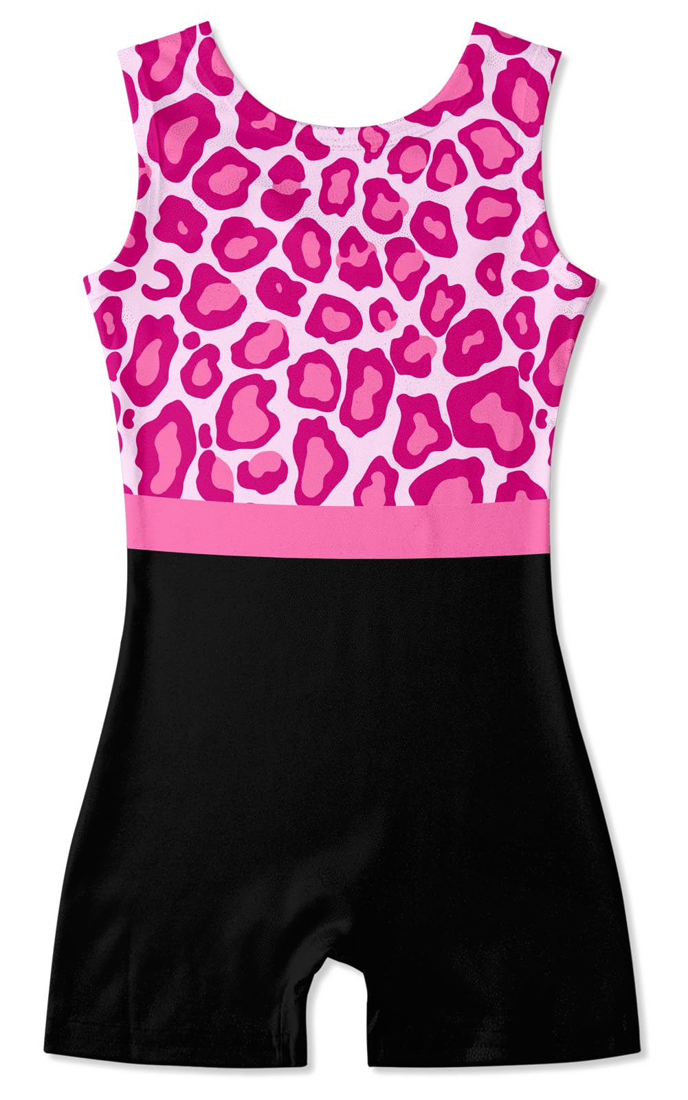 Aideaone Gymnastics Leotards for Girls Leopard Toddler Sparkle Dance Unitards 3-10T