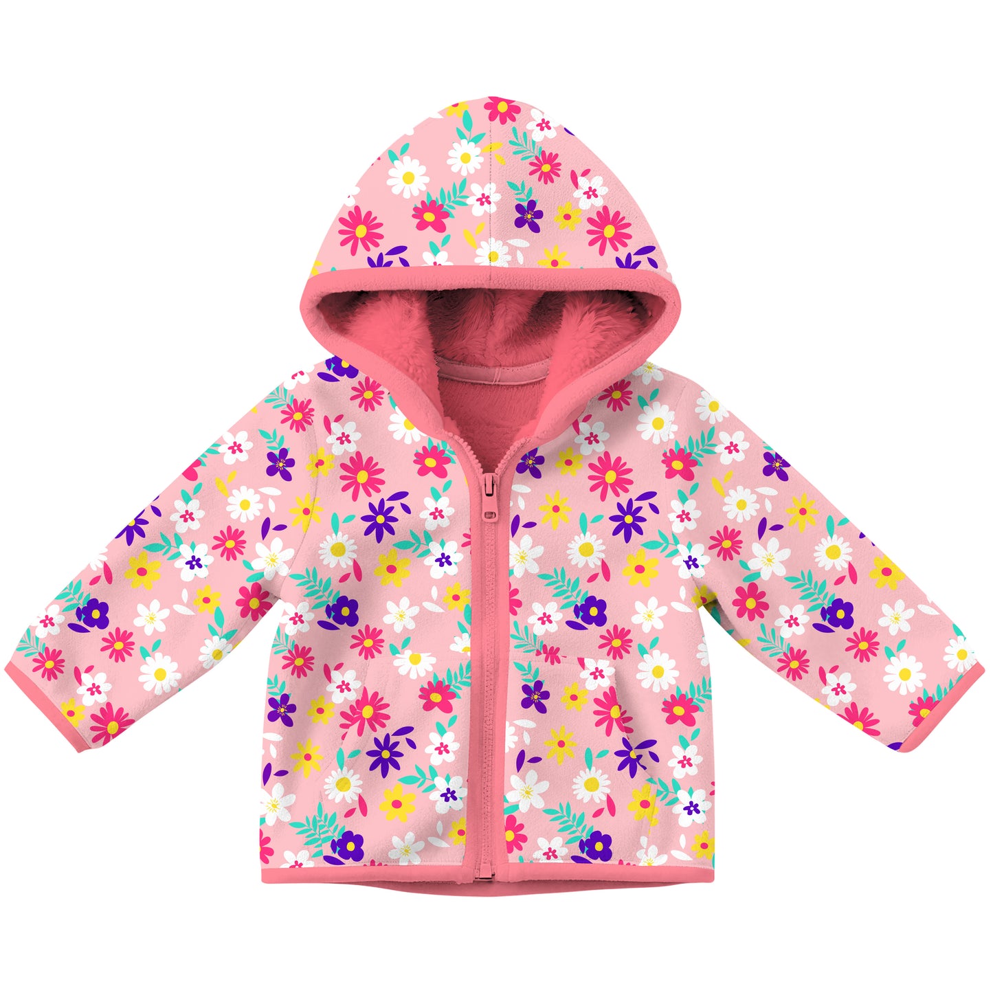 Aideaone Toddler Fleece Jacket Zip up Baby Boys Girls Hooded Winter Coat Long Sleeve Kids Thick Warm Outerwear 4.7 out of 5 stars (4.7)  74 ratings