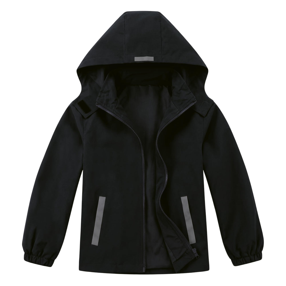 Aideaone Kids Rain Jacket for Boys and Girls Lightweight Waterproof Hooded Windbreaker Raincoats