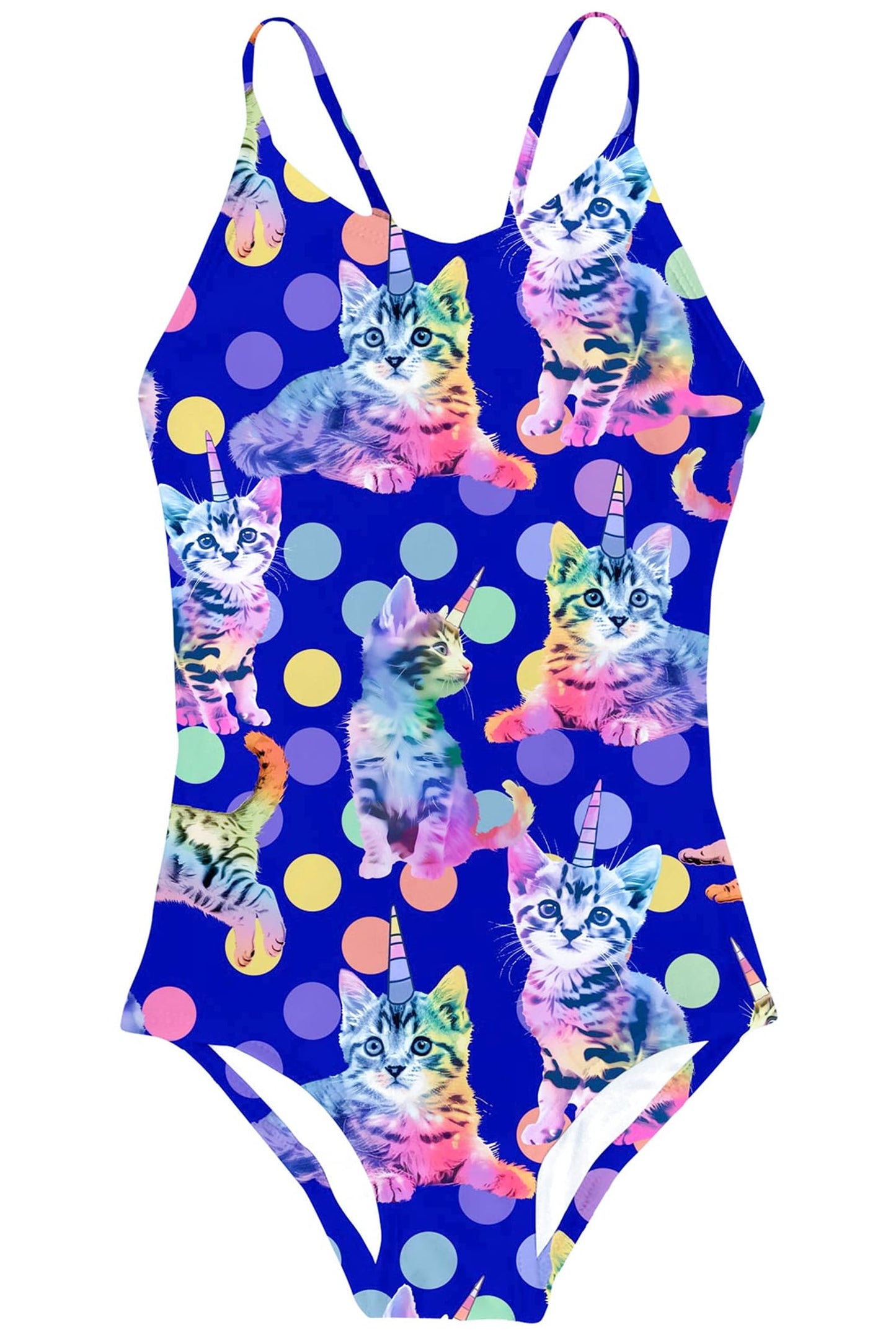 Aideaone Girls One Piece Swimsuits Quick Dry Beach Swimwear Bathing Suit 3-12 Years