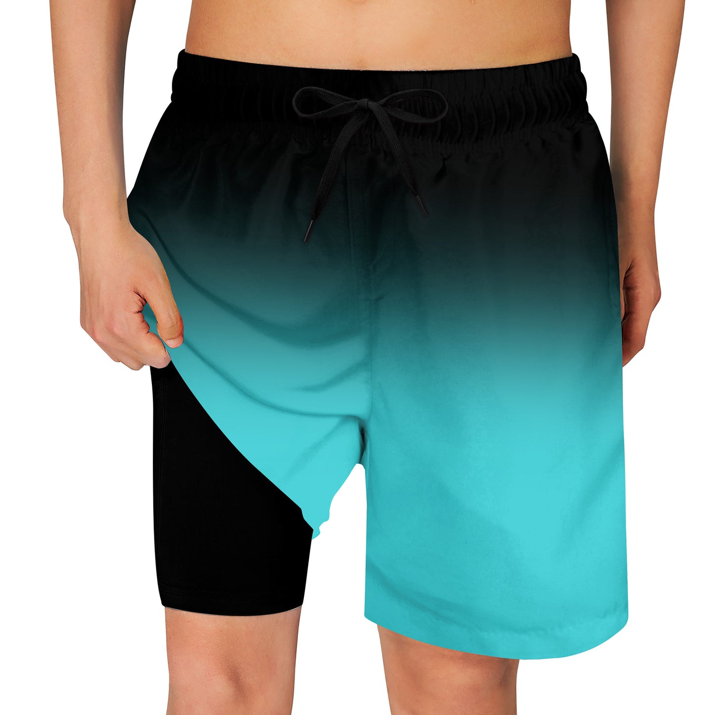 Aridak Boys Swim Trunks for 5-16 Years Compression Liner Swimsuit Shorts Swimwear Boxer Bathing Suit