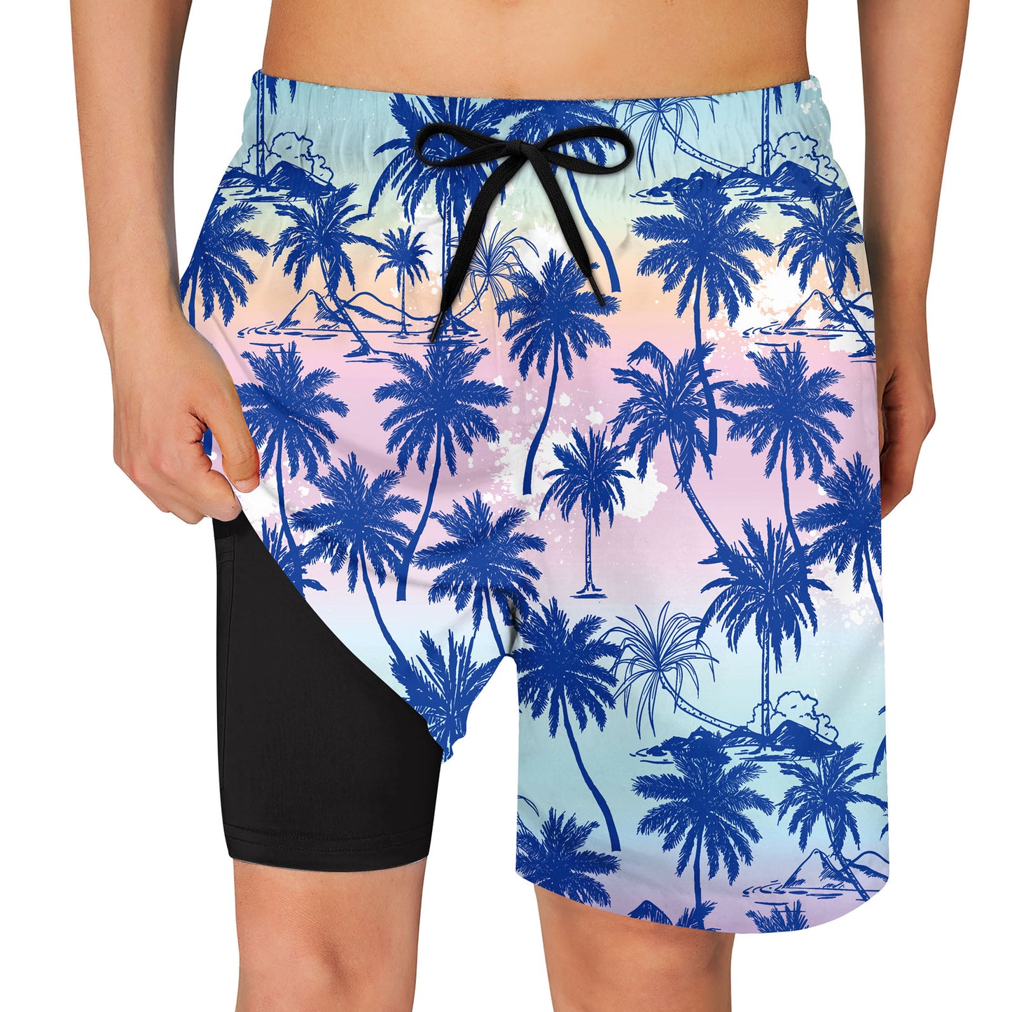 Aridak Boys Swim Trunks for 5-16 Years Compression Liner Swimsuit Shorts Swimwear Boxer Bathing Suit