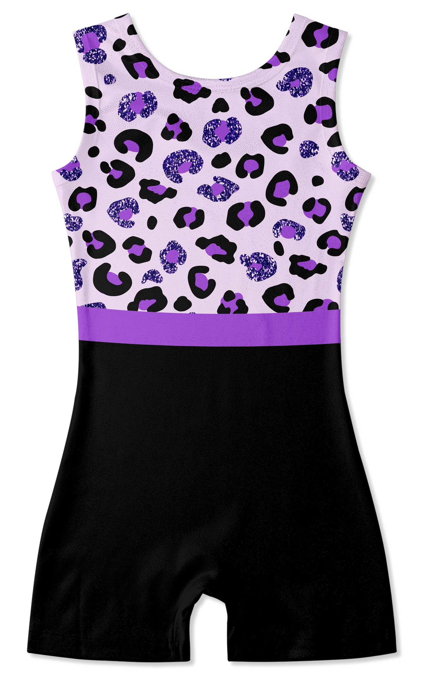 Aideaone Gymnastics Leotards for Girls Leopard Toddler Sparkle Dance Unitards 3-10T