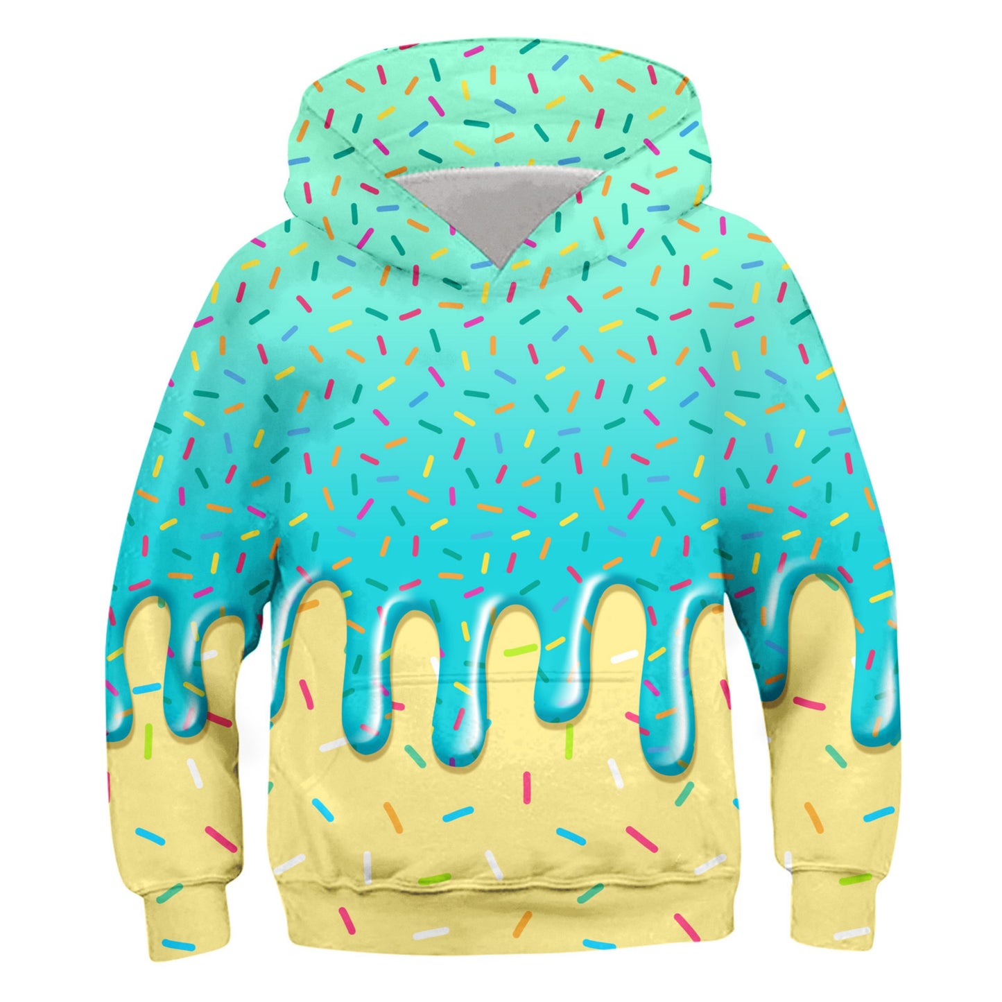 Aideaone Boys Hoodies for Kids 3D Printed Hooded Sweatshirt with Pockets Long Sleeve Kids Pullover Tops 6-16 Years