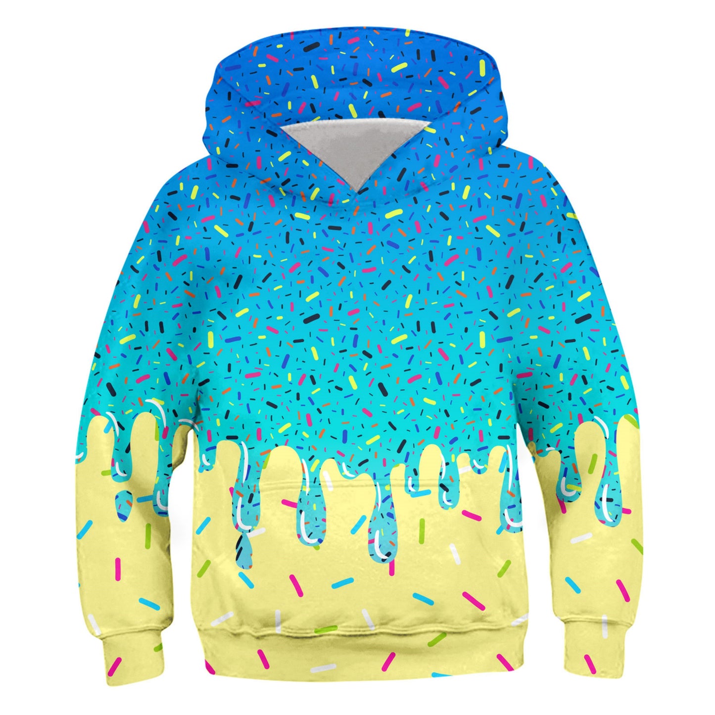 Aideaone Boys Hoodies for Kids 3D Printed Hooded Sweatshirt with Pockets Long Sleeve Kids Pullover Tops 6-16 Years