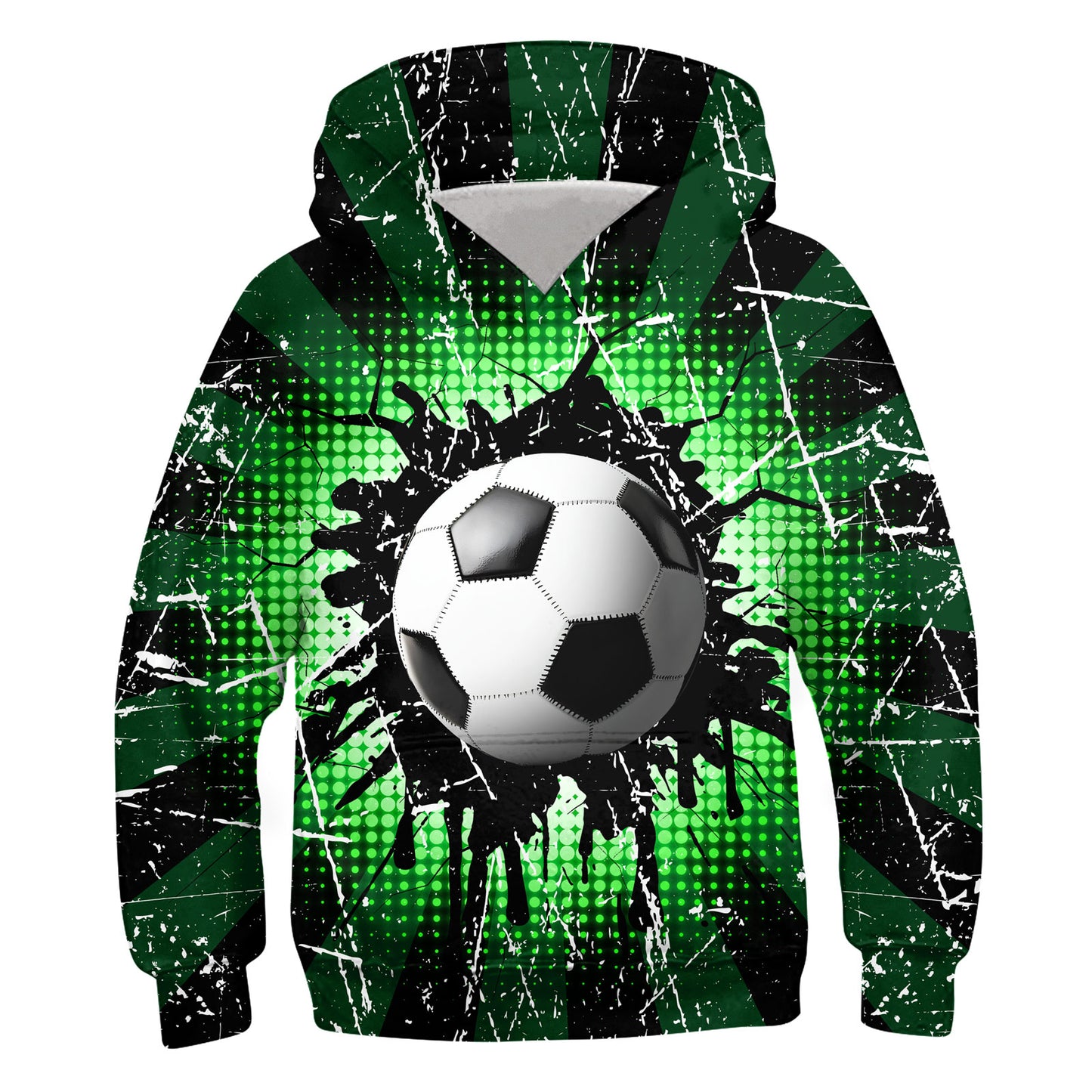 Aideaone Boys Hoodies for Kids 3D Printed Hooded Sweatshirt with Pockets Long Sleeve Kids Pullover Tops 6-16 Years