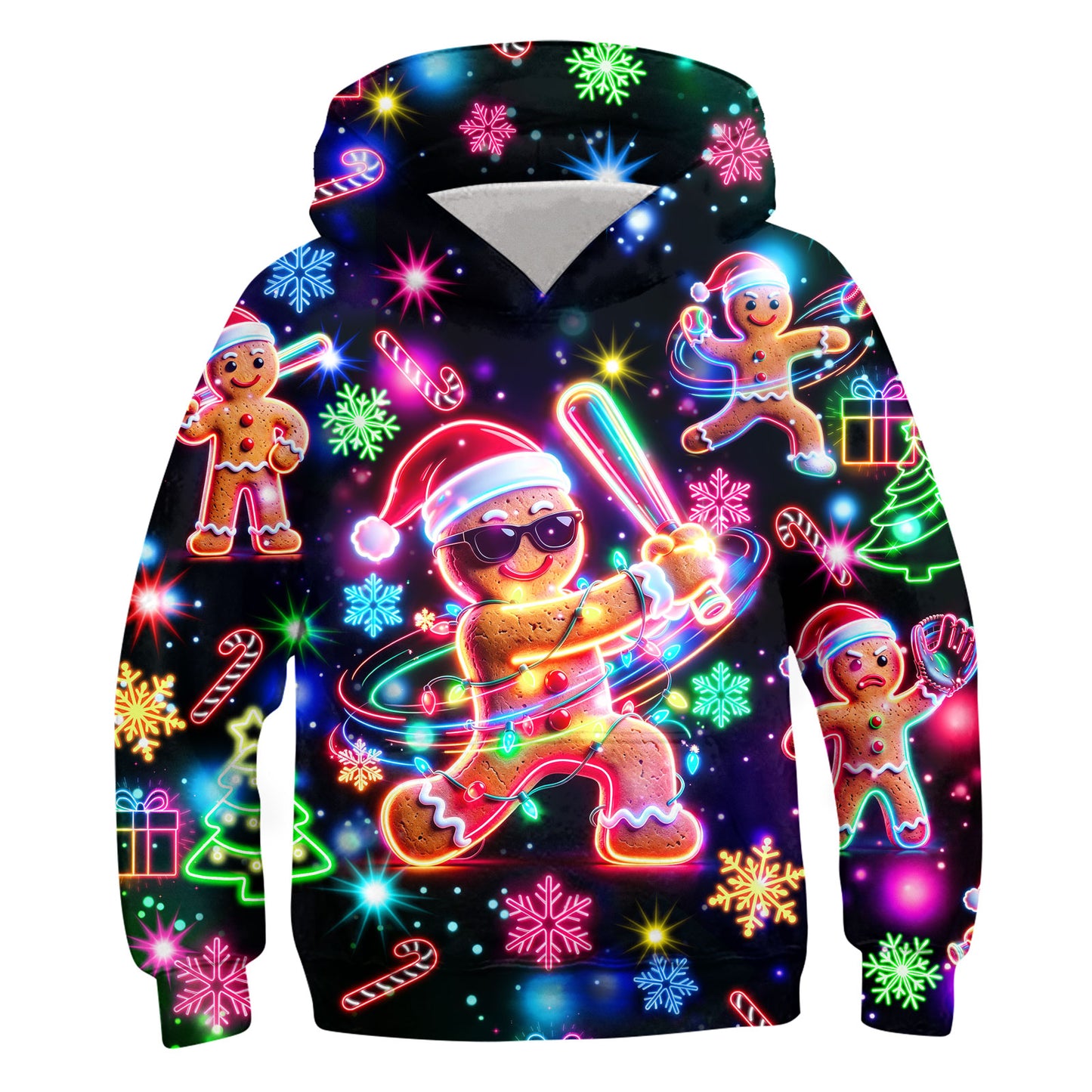 Aideaone Boys Hoodies for Kids 3D Printed Hooded Sweatshirt with Pockets Long Sleeve Kids Pullover Tops 6-16 Years