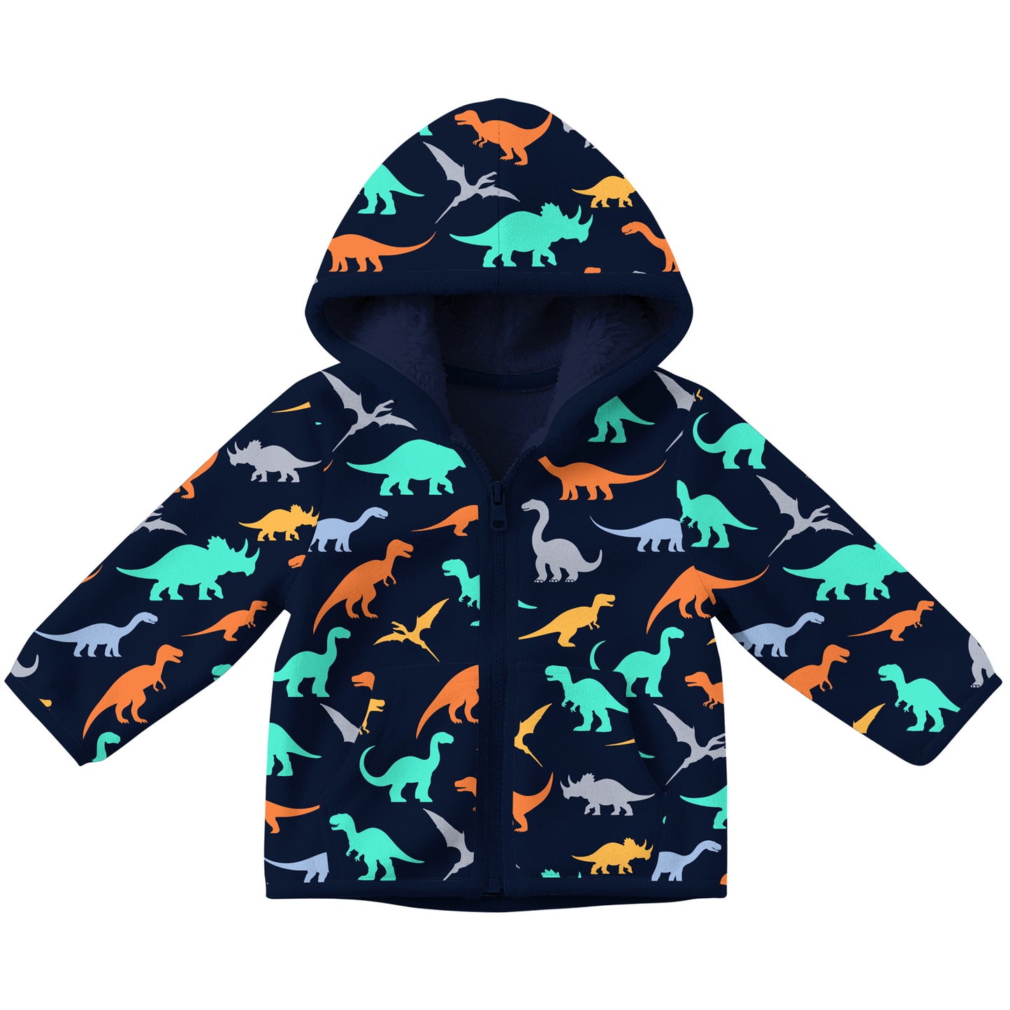 Aideaone Toddler Fleece Jacket Zip up Baby Boys Girls Hooded Winter Coat Long Sleeve Kids Thick Warm Outerwear 4.7 out of 5 stars (4.7)  74 ratings