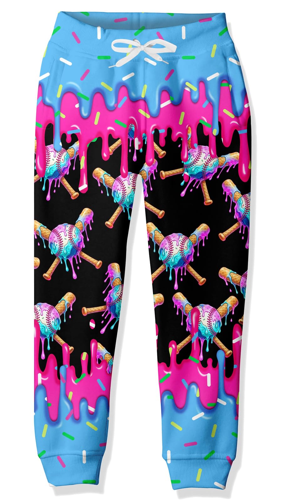Aideaone Boys Sweatpants 3D Graphic Jogger Pants with Pockets Funny Casual Athletic Pants 6-16T