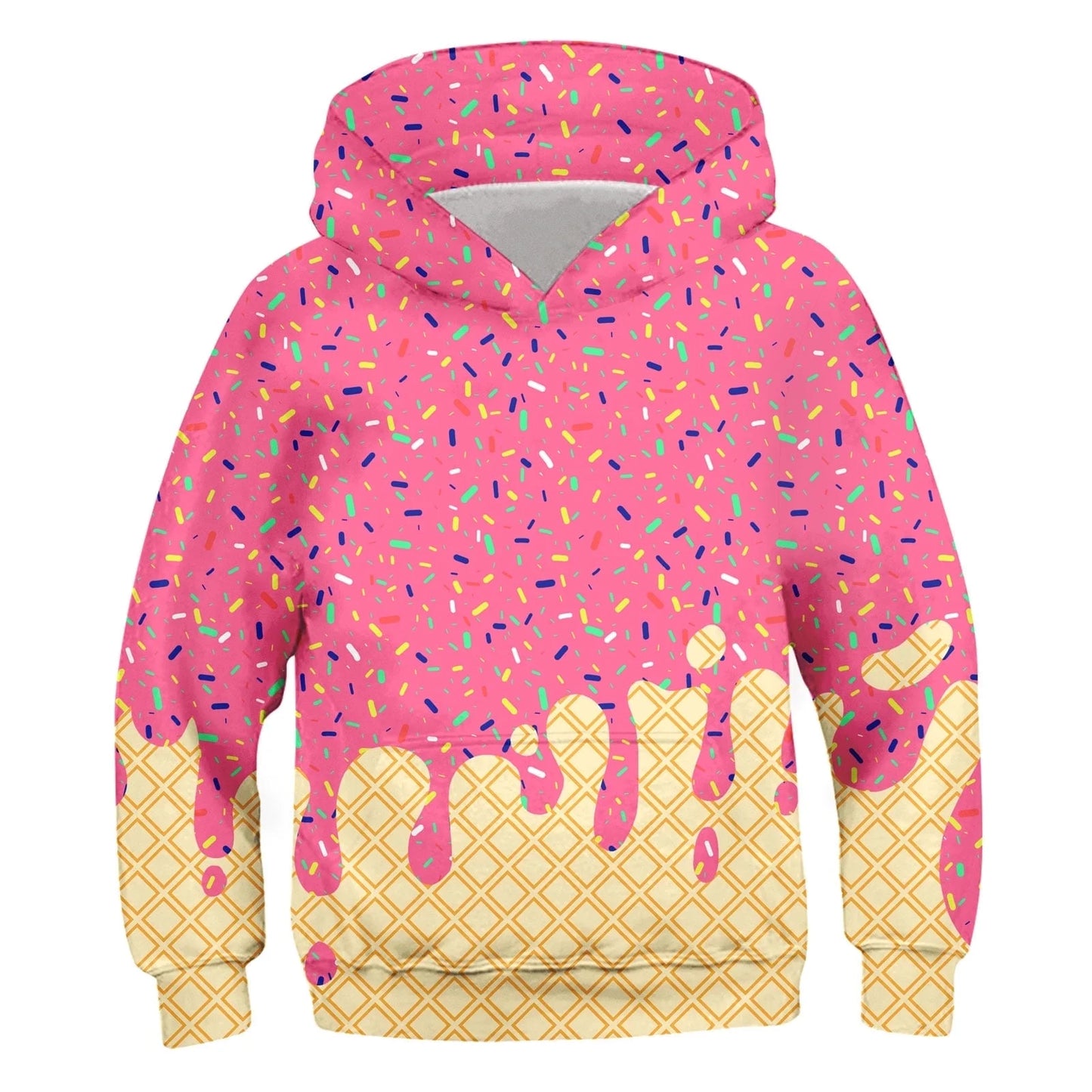 Aideaone Boys Hoodies for Kids 3D Printed Hooded Sweatshirt with Pockets Long Sleeve Kids Pullover Tops 6-16 Years