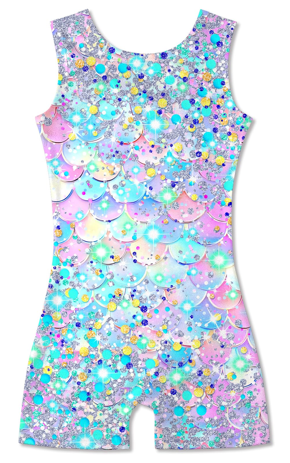 Aideaone Girls Gymnastics Leotards Toddler Unitard Biketard Clothes Cute Kid Dance Outfit 2-10T