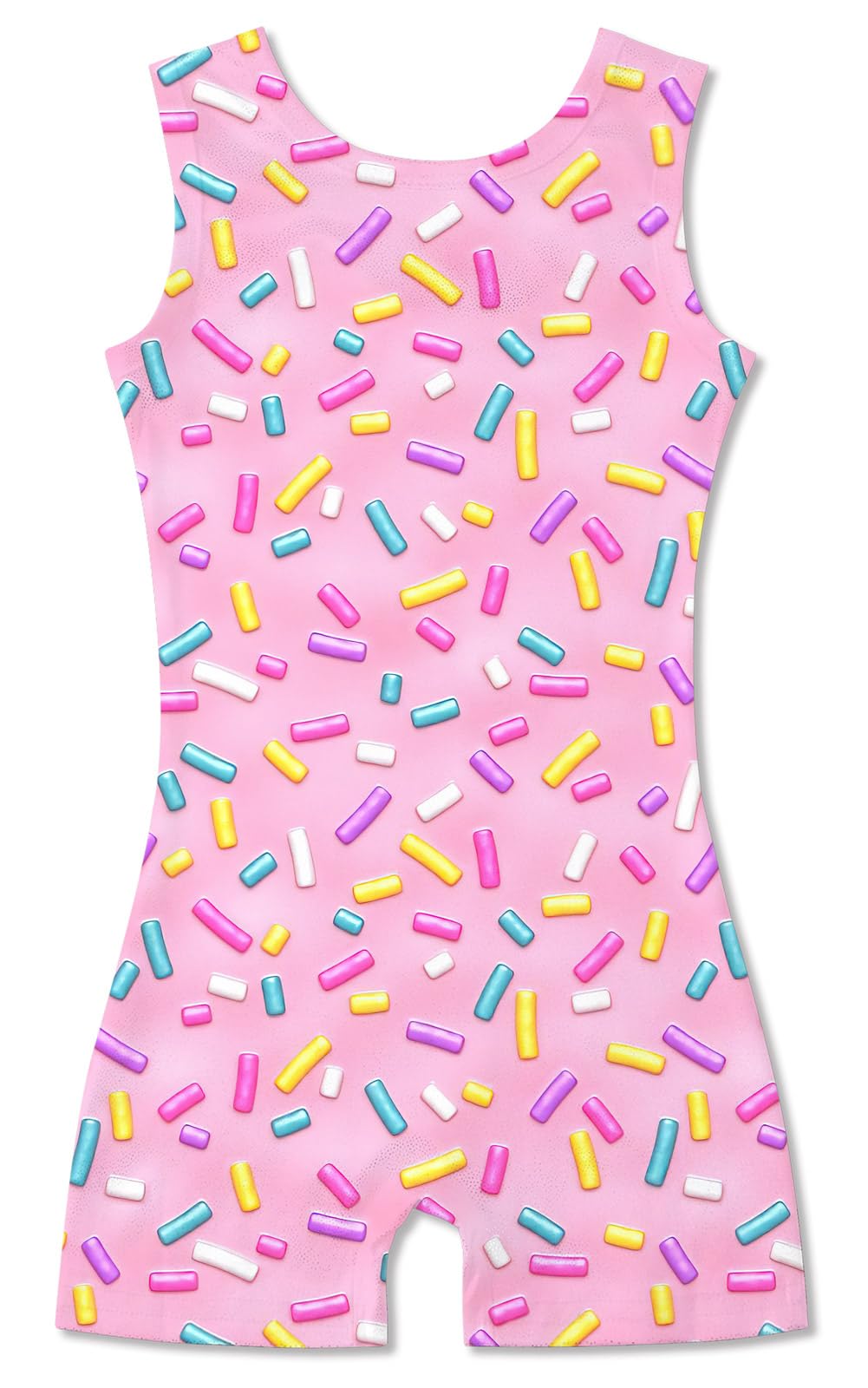 Aideaone Girls Gymnastics Leotards Toddler Unitard Biketard Clothes Cute Kid Dance Outfit 2-10T
