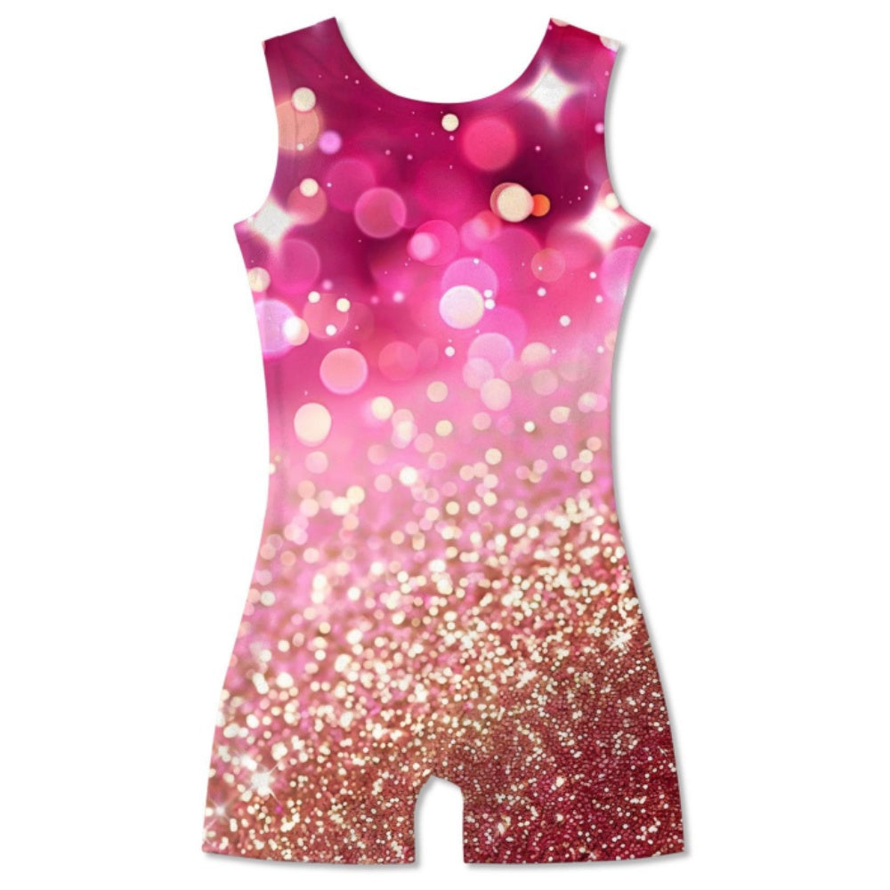 Aideaone Girls Gymnastics Leotards Toddler Unitard Biketard Clothes Cute Kid Dance Outfit 2-10T