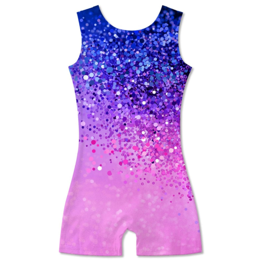 Aideaone Girls Gymnastics Leotards Toddler Unitard Biketard Clothes Cute Kid Dance Outfit 2-10T