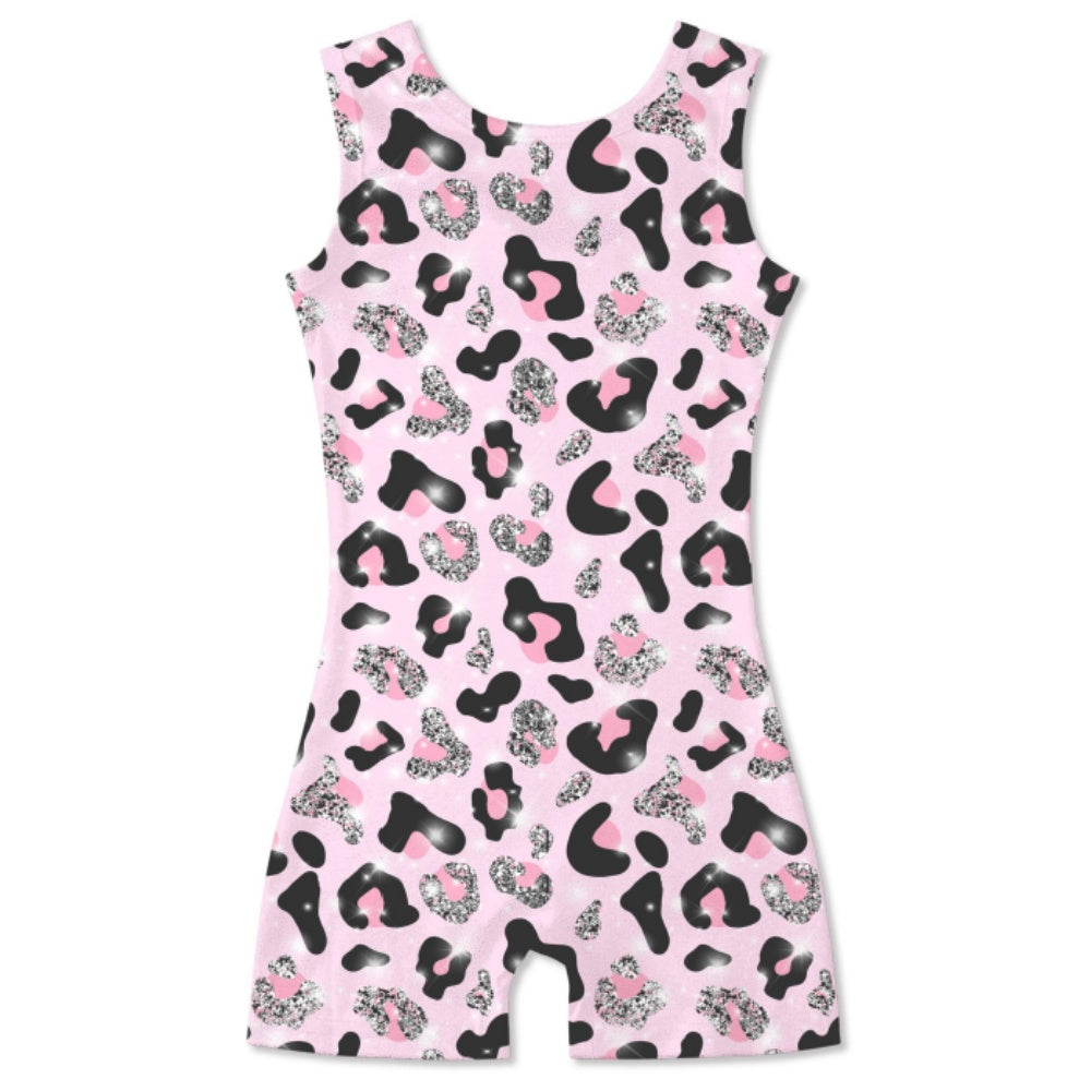 Aideaone Girls Gymnastics Leotards Toddler Unitard Biketard Clothes Cute Kid Dance Outfit 2-10T