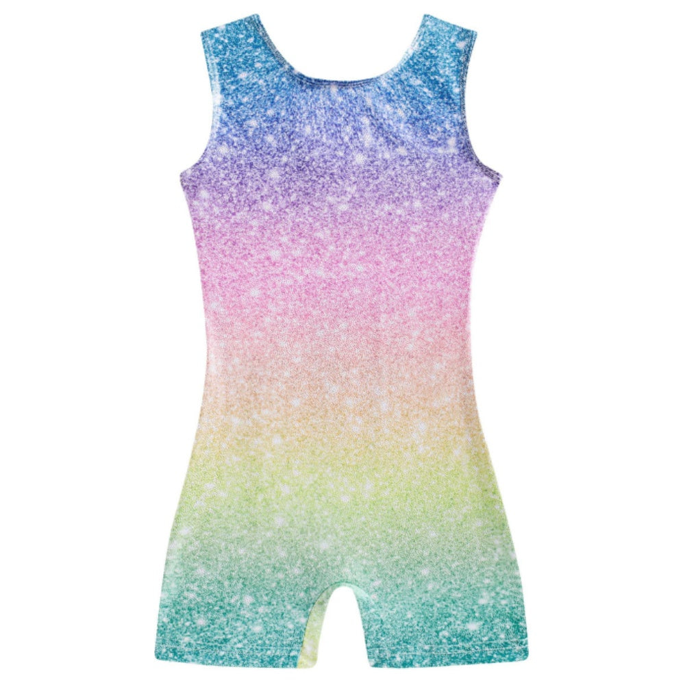 Aideaone Girls Gymnastics Leotards Toddler Unitard Biketard Clothes Cute Kid Dance Outfit 2-10T